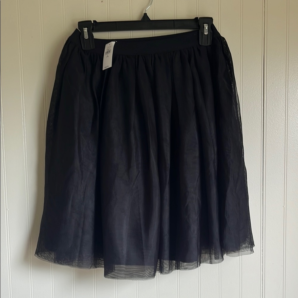 GAP Kids Black Tulle Skirt new